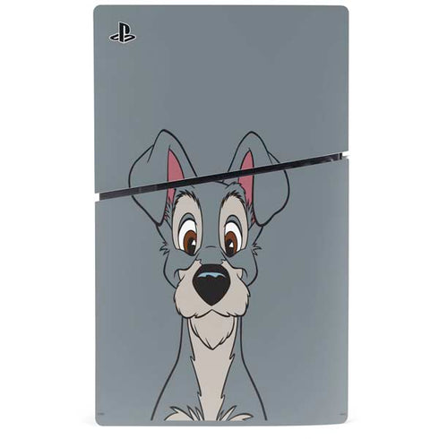 Disney Lady & The Tramp Butch Portrait PS5 Slim Digital Edition Console Skin