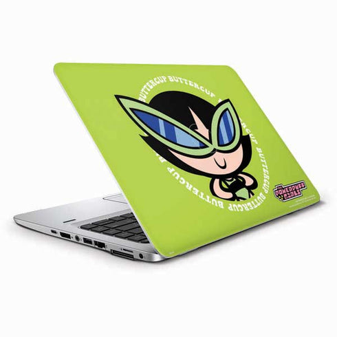 Cartoon Network Powerpuff Girls Buttercup HP Elitebook Skin