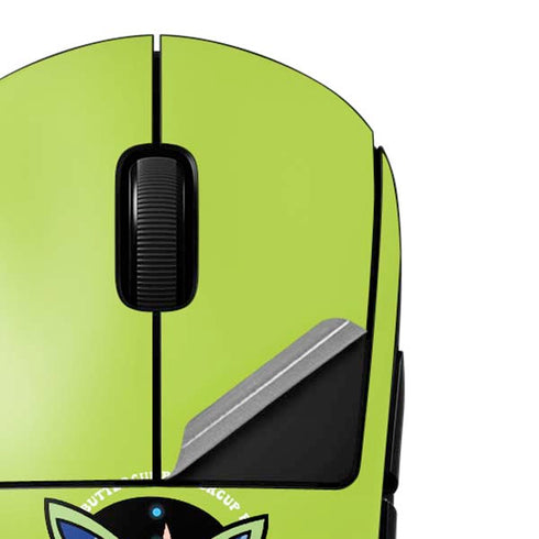 Cartoon Network Powerpuff Girls Buttercup G Pro Wireless Gaming Mouse Skin