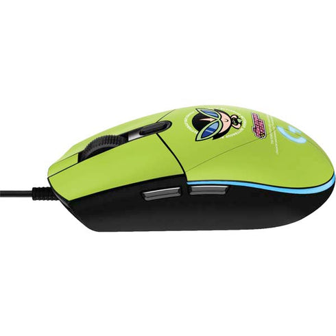 Cartoon Network Powerpuff Girls Buttercup G203 Prodigy RGB Wired Gaming Mouse Skin