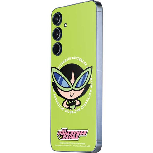 Cartoon Network Powerpuff Girls Buttercup Galaxy A35 5G Skin