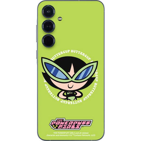 Cartoon Network Powerpuff Girls Buttercup Galaxy A55 5G Skin