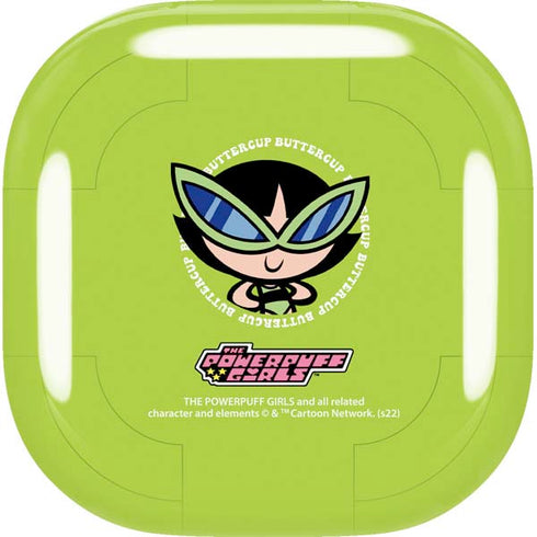 Cartoon Network Powerpuff Girls Buttercup Galaxy Buds Live Skin