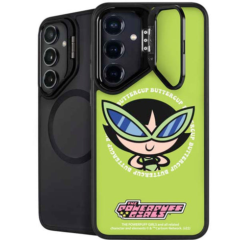 Cartoon Network Powerpuff Girls Buttercup Galaxy S25 Kickstand Case