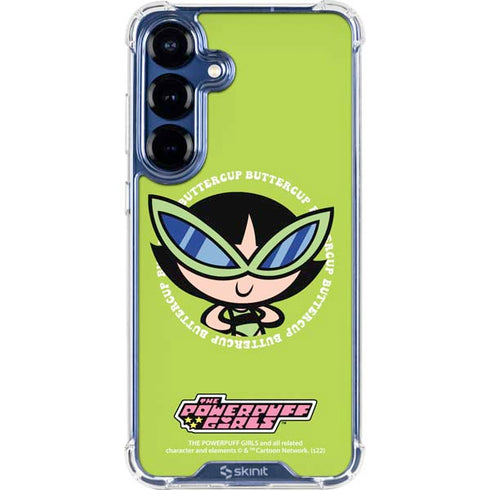 Cartoon Network Powerpuff Girls Buttercup Galaxy S25 Clear Case