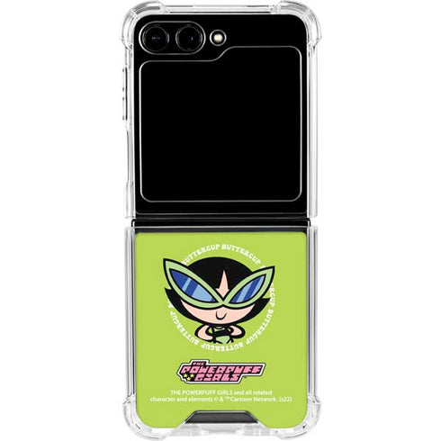 Cartoon Network Powerpuff Girls Buttercup Galaxy Z Flip6 Clear Case