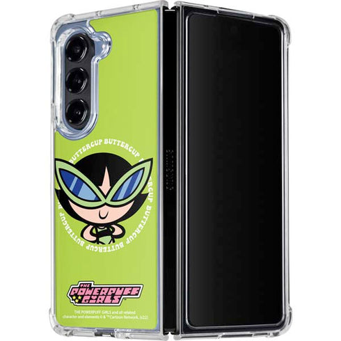 Cartoon Network Powerpuff Girls Buttercup Galaxy Z Fold5 5G Clear Case