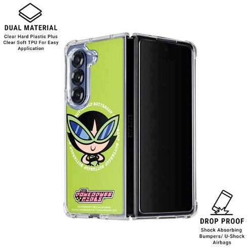 Cartoon Network Powerpuff Girls Buttercup Galaxy Z Fold6 Clear Case