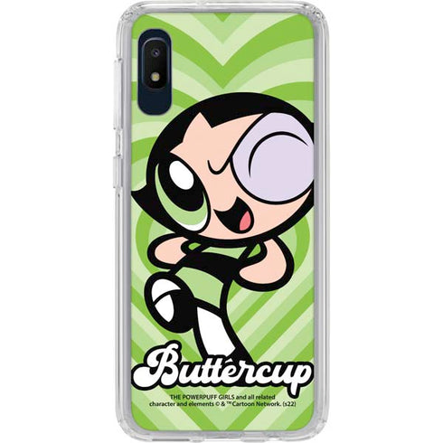 Cartoon Network Powerpuff Girls Buttercup Green Hearts Galaxy Cases