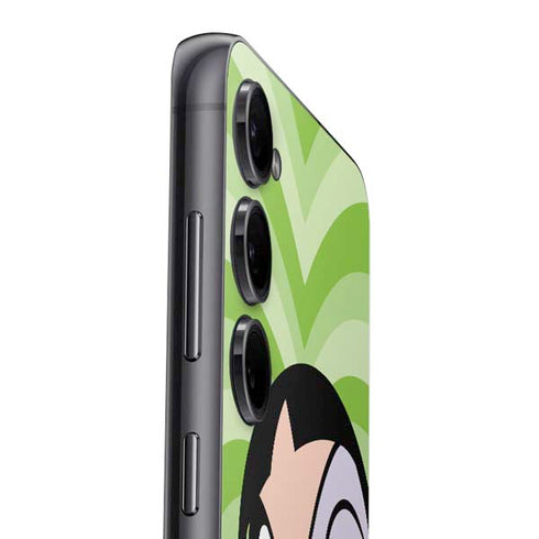 Cartoon Network Powerpuff Girls Buttercup Green Hearts Galaxy A16 5G Skin