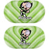 Cartoon Network Powerpuff Girls Buttercup Green Hearts Galaxy Buds Plus Skin