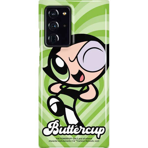 Cartoon Network Powerpuff Girls Buttercup Green Hearts Galaxy Cases