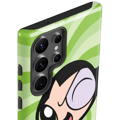 Cartoon Network Powerpuff Girls Buttercup Green Hearts Galaxy S23 Ultra Pro Case