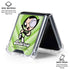 Cartoon Network Powerpuff Girls Buttercup Green Hearts Galaxy Z Flip6 Clear Case