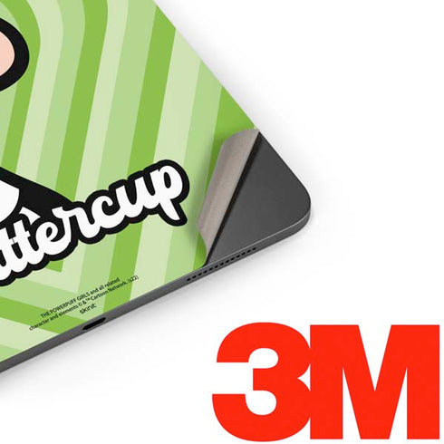 Cartoon Network Powerpuff Girls Buttercup Green Hearts Apple iPad Pro Skin