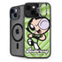 Cartoon Network Powerpuff Girls Buttercup Green Hearts iPhone 14 Plus Kickstand Case