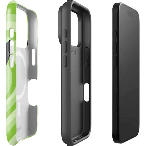 Cartoon Network Powerpuff Girls Buttercup Green Hearts iPhone 17 Pro Max Magsafe Impact Case