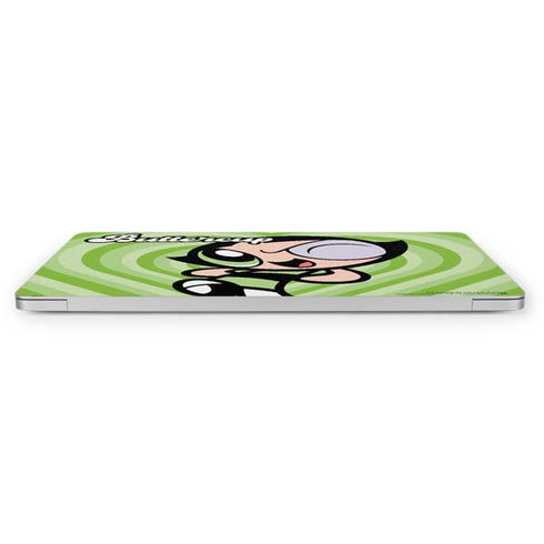 Cartoon Network Powerpuff Girls Buttercup Green Hearts Apple MacBook Pro 16-inch Skin