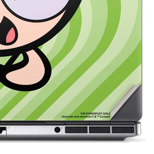 Cartoon Network Powerpuff Girls Buttercup Green Hearts Dell Precision Skin