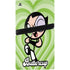Cartoon Network Powerpuff Girls Buttercup Green Hearts PS5 Pro Disk Console Skin