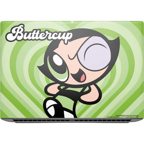 Cartoon Network Powerpuff Girls Buttercup Green Hearts HP ZBook Fury 16 G10 Skin