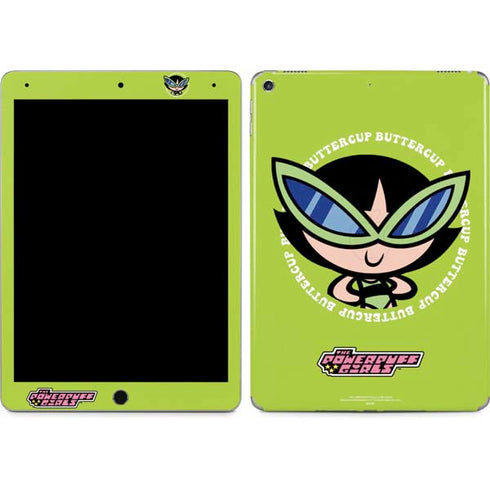 Cartoon Network Powerpuff Girls Buttercup iPad Skins
