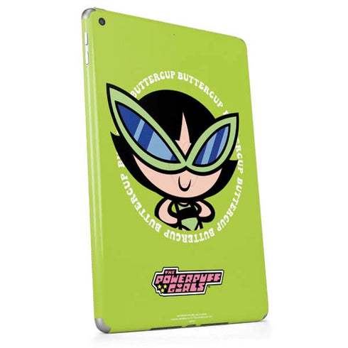 Cartoon Network Powerpuff Girls Buttercup Apple iPad Skin