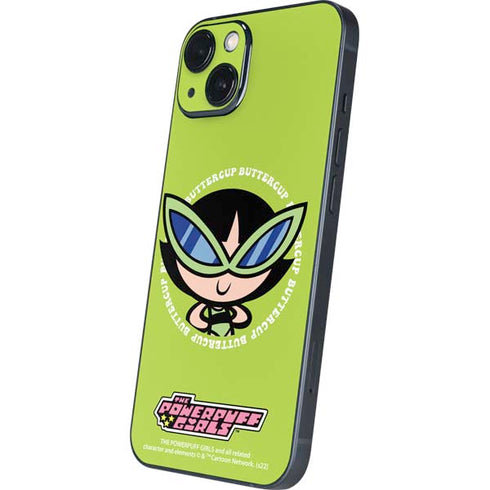 Cartoon Network Powerpuff Girls Buttercup iPhone Skins