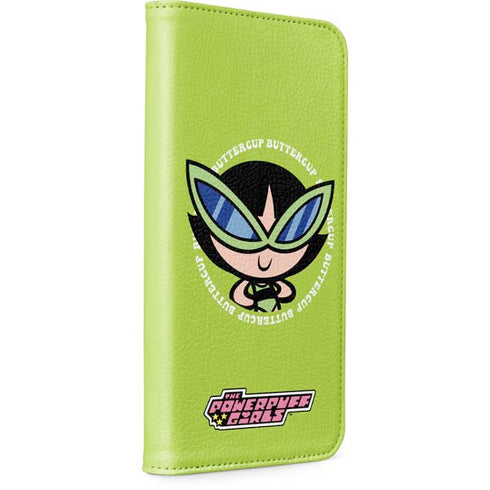Cartoon Network Powerpuff Girls Buttercup iPhone 15 Pro Folio Case