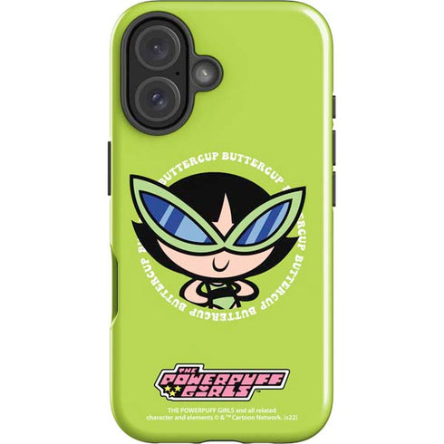 Cartoon Network Powerpuff Girls Buttercup iPhone 16 Plus Impact Case