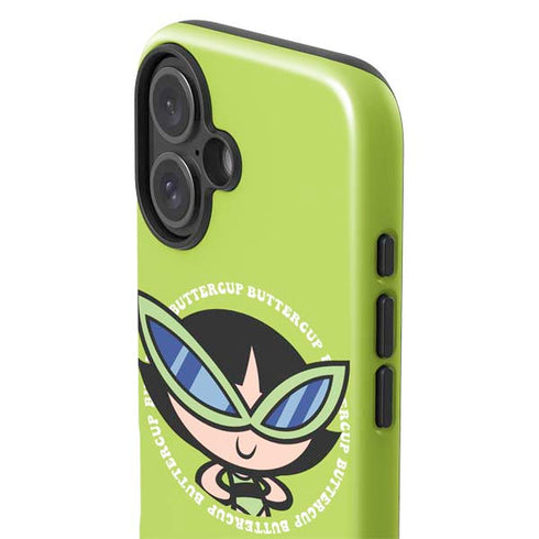 Cartoon Network Powerpuff Girls Buttercup iPhone 16 Plus Impact Case