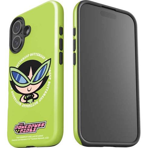 Cartoon Network Powerpuff Girls Buttercup iPhone 16 Plus Impact Case