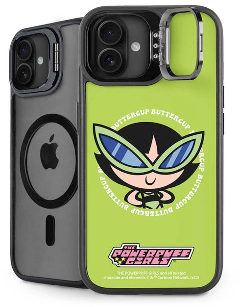 Cartoon Network Powerpuff Girls Buttercup iPhone 16 Plus Kickstand Case