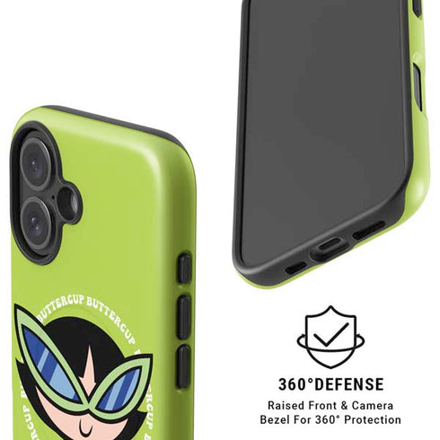 Cartoon Network Powerpuff Girls Buttercup iPhone 16 Plus Magsafe Impact Case
