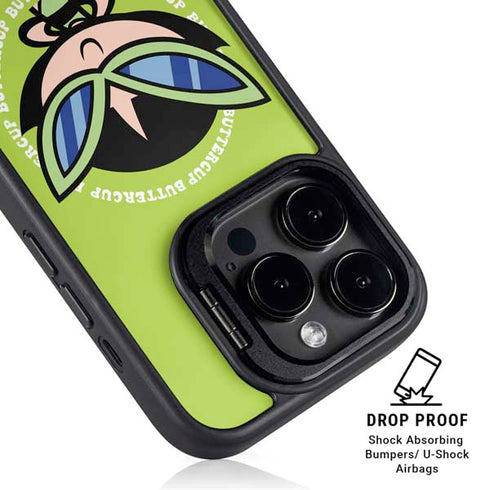 Cartoon Network Powerpuff Girls Buttercup iPhone 16 Pro Max Kickstand Case