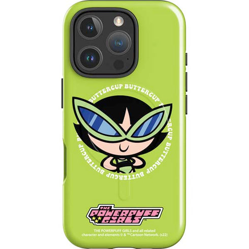 Cartoon Network Powerpuff Girls Buttercup iPhone 16 Pro Max Magsafe Impact Case
