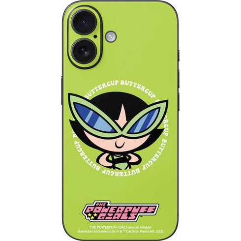 Cartoon Network Powerpuff Girls Buttercup iPhone 16 Skin