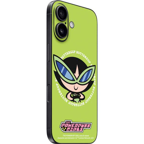 Cartoon Network Powerpuff Girls Buttercup iPhone 16 Skin