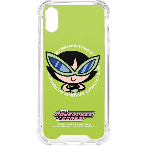 Cartoon Network Powerpuff Girls Buttercup iPhone XS Clear Case