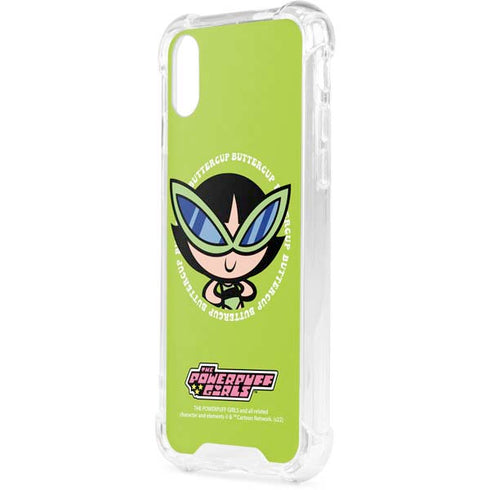 Cartoon Network Powerpuff Girls Buttercup iPhone XS Clear Case