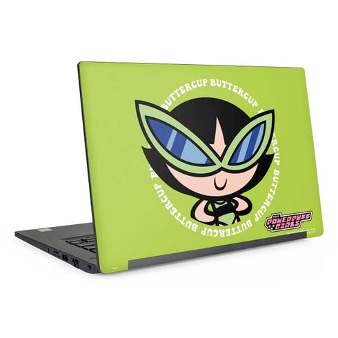 Cartoon Network Powerpuff Girls Buttercup Dell Latitude Skin