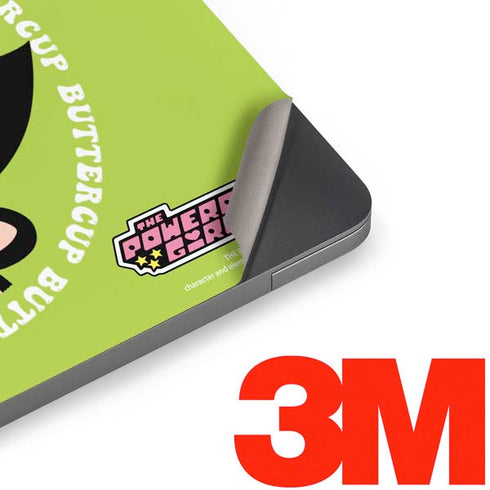 Cartoon Network Powerpuff Girls Buttercup Apple MacBook Air Skin