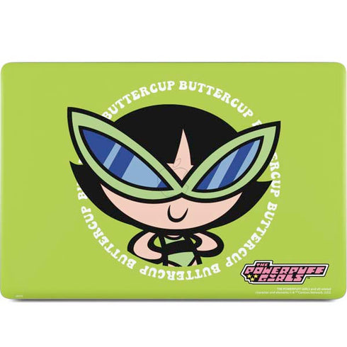 Cartoon Network Powerpuff Girls Buttercup MacBook Skins