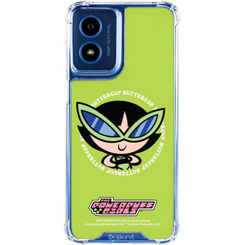 Cartoon Network Powerpuff Girls Buttercup Moto G Play 4G (2024) Clear Case