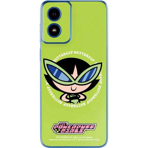 Cartoon Network Powerpuff Girls Buttercup Moto G Play 4G (2024) Skin
