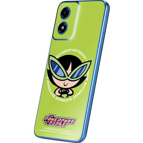 Cartoon Network Powerpuff Girls Buttercup Moto G Play 4G (2024) Skin