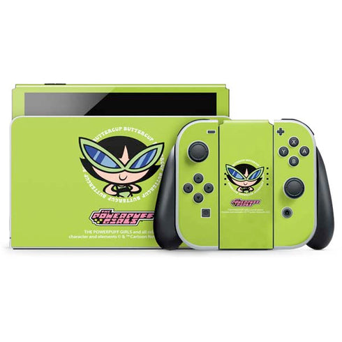 Cartoon Network Powerpuff Girls Buttercup Nintendo Skins
