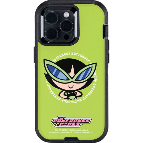 Cartoon Network Powerpuff Girls Buttercup Otterbox Defender iPhone Skin