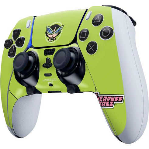 Cartoon Network Powerpuff Girls Buttercup PS5 DualSense Edge Pro Controller Skin
