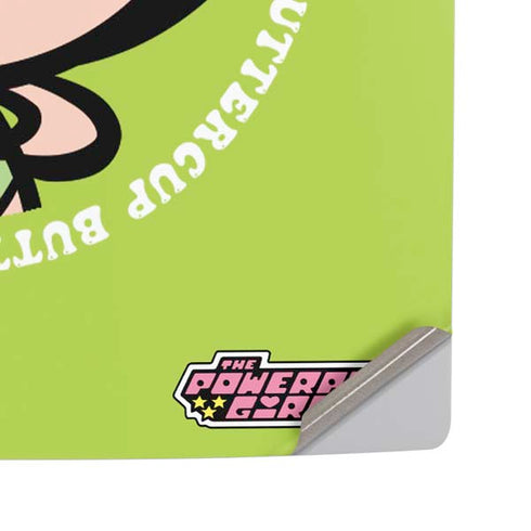 Cartoon Network Powerpuff Girls Buttercup PS5 Pro Disk Console Skin